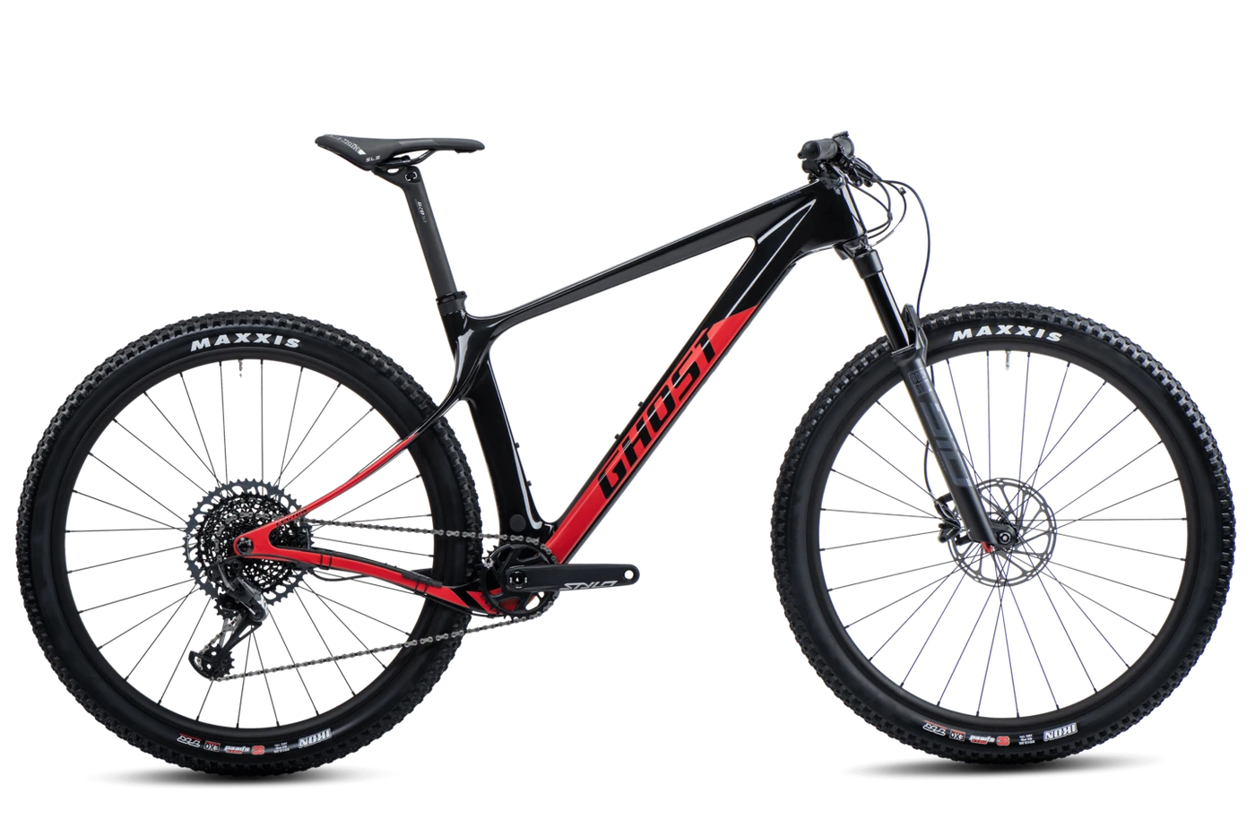 GHOST Lector SF LC Universal Uni Raw Carbon/riot Red - Glossy/matt 2022 1 GHOST Lector SF LC Universal Uni Raw Carbon/riot Red - Glossy/matt 2022