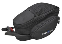 Satteltasche KLICKfix Contour Magnum SA, Schwarz, 6ltr, Inkl. Contour-Adapter