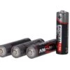 Batterie Ansmann RED Mignon LR6, 4 Stück, Alkaline, 1,5 V, MN1500