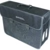 Einzelpacktasche Basil Malaga XL, Schwarz, 40x16x31cm, 17ltr