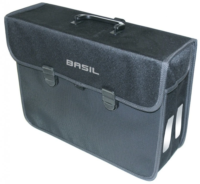 Einzelpacktasche Basil Malaga XL, Schwarz, 40x16x31cm, 17ltr 1 Einzelpacktasche Basil Malaga XL, Schwarz, 40x16x31cm, 17ltr