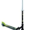 Scooter Muuwmi NEON Aluminium, Grün/schwarz,5", 125mm, Mit Leuchtrollen