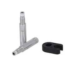 Continental Ventilverlängerung Conti 20 Mm, 2er Set, Aluminium, Silber