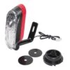 TRELOCK Scheinwerfer EHeadlight, Rot+schwarz,f. HAIBIKE
