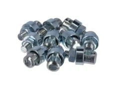 Strebenbolzen M 5 X 12 Mm, Beutel 10 St.verzinkt, Mit Bohrung 4,7mm