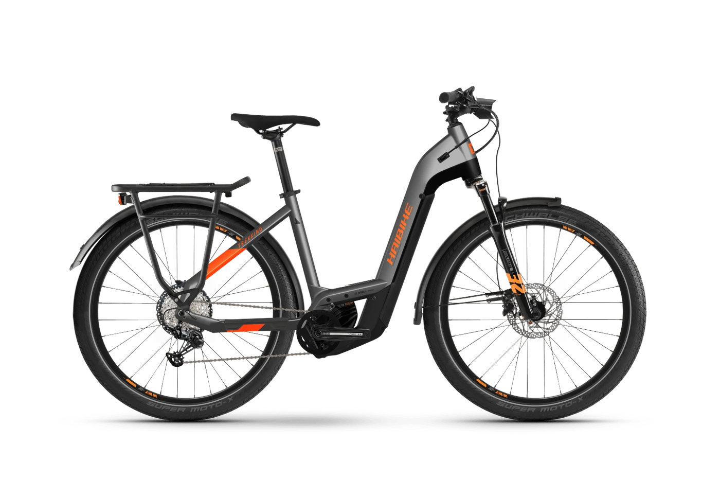 HAIBIKE Trekking 10 - Low Titan/lava Matt 1 HAIBIKE Trekking 10 - Low Titan/lava Matt