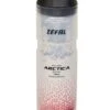 Trinkflasche Zefal Arctica 75, 750ml, Silber/rot