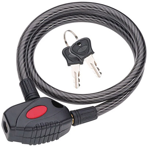 Point Kabelschloss K65 L = 80 Cm, Ø = 12 Mm Silber 2 Point Kabelschloss K65 L = 80 Cm, Ø = 12 Mm Silber – Bild 2