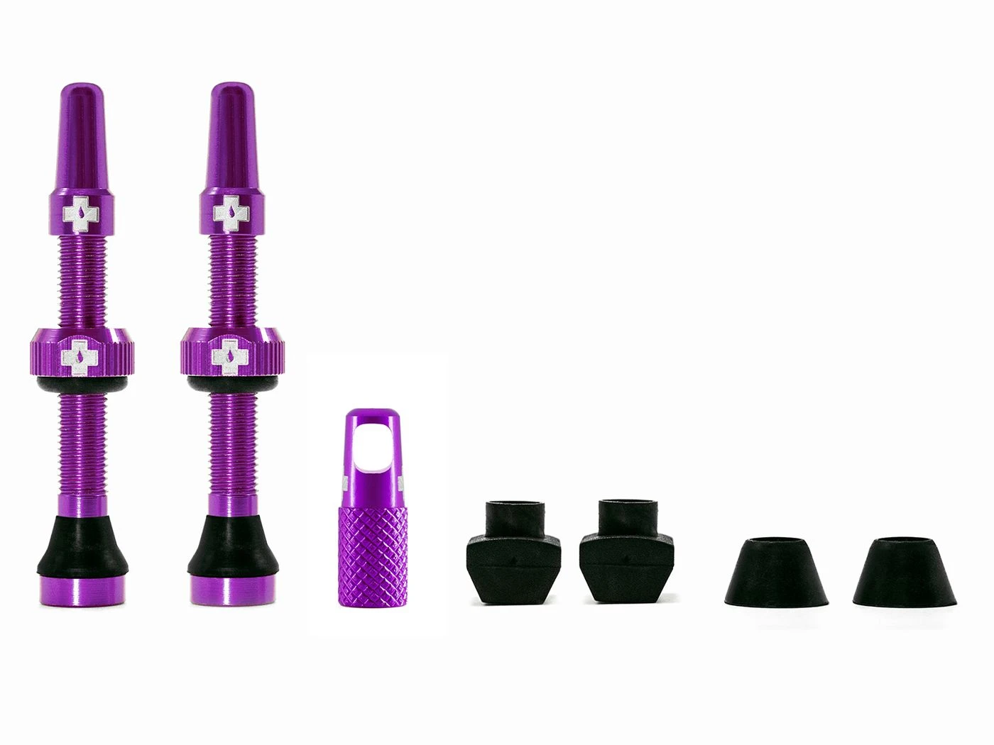 Muc-Off Muc Off Tubeless Valve Kit Universal For Mtb & Road, Purple, 60 2 Muc-Off Muc Off Tubeless Valve Kit Universal For Mtb & Road, Purple, 60 – Bild 2