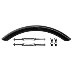 Ortlieb Quick Rack Mudguard 38mm; Black